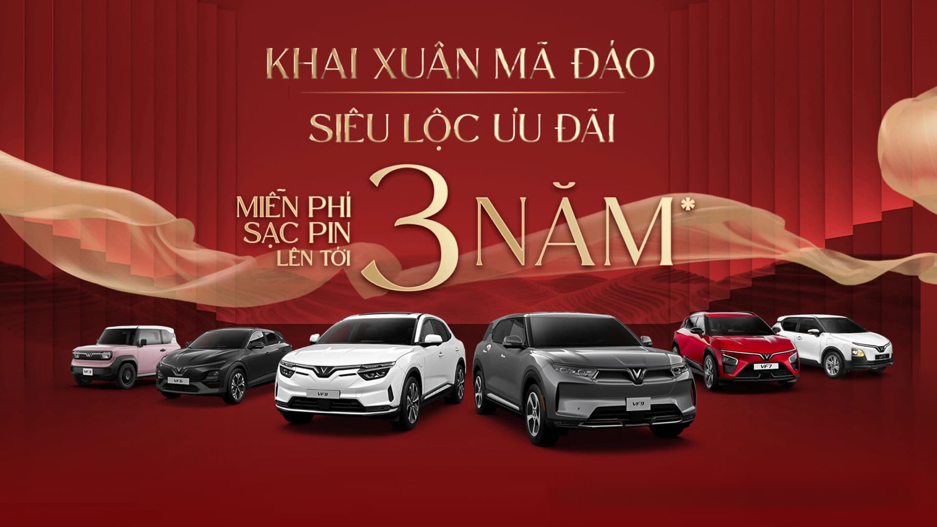 vinfast miễn phí sạc 3 năm